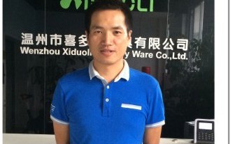 Jack Tu, General Manager, at the Xiduoli factory