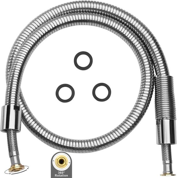 HC-0045-CH replacement pre-rinse hose, 45 inch